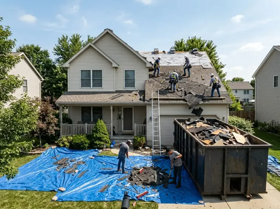 roof-replacement-debris-remova-004 — frequently asked questions, Cheapest Dumpster Rentals in Hudson Oaks, TX